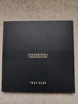 Officine Panerai Oem 1997 - 2007 Special Editions Watch Catalogue • £44.99