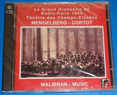 Mengelberg/Cortot CHOPIN Piano Concerto No.2 (Paris 1944) - Malibran 2 CD SEALED • $80