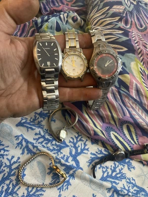 $15 • Buy Fossil And Relic Watch Lot