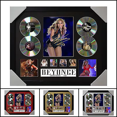 Beyonce Signed 4CD Framed Memorabilia Limited Ed. - 2017 - Multiple Variations • $120