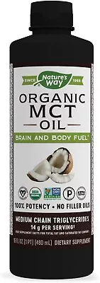 Organic MCT Oil Coconut Ketogenic Keto Diet Weight Loss Product MTC Non-GMO USA • $23.27