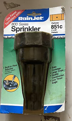 Rain Jet 800 Series Sprinkler 851 C 5’ X 40’ Pattern New Old Vintage Stock 🔥🔥 • $35.99