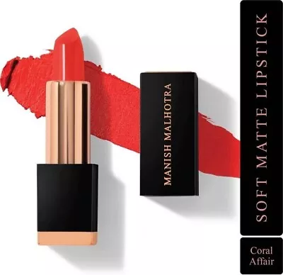MyGlamm By Manish Malhotra Beauty Soft Matte Lipstick - Coral Affair • $16.86