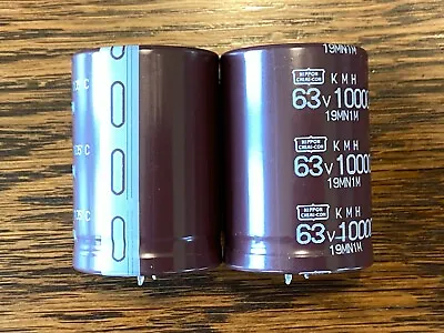 2 Replacement Main Filter Capacitors Marantz 2265B 2252B 10000 Uf 63v 35mm • $20