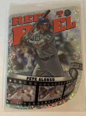 2023 Bowman's Best RR-17 Pete Alonso Reel To Reel Mini-Diamond Mets • $2.49