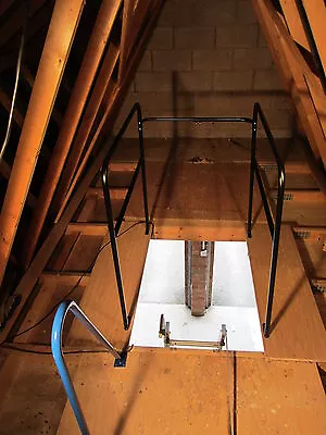 £69.95 • Buy Loft Surround Rail-Balustrade-Loft Accessory-Safety-Black