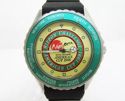 Orient Watch Co.Ltd  1991 Yacht New Battery Japanese • $82