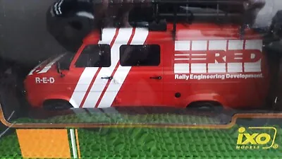 1:18 Ford Transit Van Red Rally Team • £100