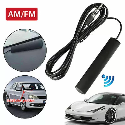 Car Radio Stereo Hidden Antenna Stealth FM AM For Vehicle Truck Motorcycle Boat • $4.78