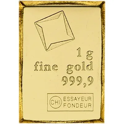 1 Gram Gold Bar Valcambi Suisse From Gold CombiBar 999.9 Fine • $155.41