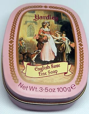 Yardley English Rose Fine Soap -  100g In Decorative Tin • £7.99