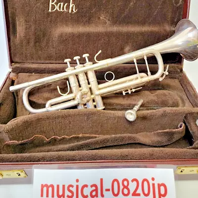 Vincent Bach Stradivarius Model 180ML 37SP Trumpet Silver Musical Instrument • $1379