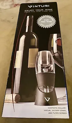 Vinturi Devine Elegant Wine Aerator Bar Professional Red Decanter NEW • $9.97