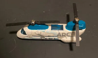 2001 Matchbox ARCTIC AIRLINES TRANSPORTER HELICOPTER. 4” Long. • $4.75