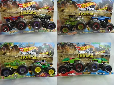 Hot Wheels Monster Trucks Demolition Doubles New In Box In Stock & Ready To Ship • $15.95