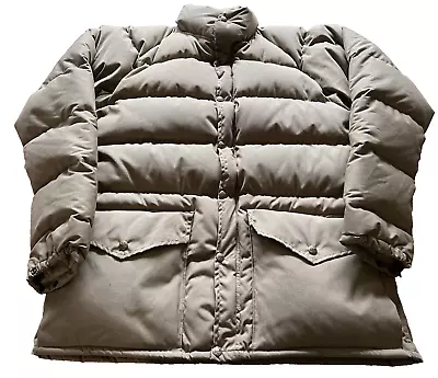 VTG Class-5 Mountaineering Equipage Coat Down Puffer Parka Jacket Men Large RARE • $75