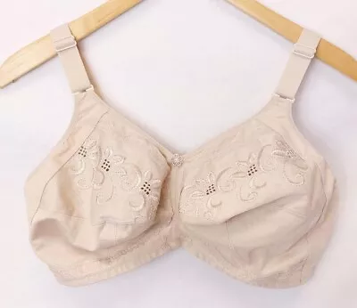 New Ex M&S Total Support Non Wired Full Cup Bra 34 36 38 40 42 44 46 B-K Almond • £13.99