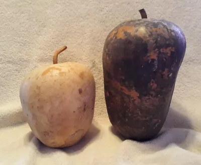 $11 • Buy Craft Supplies, Dried Apple Gourds, 2ct For Crafting, Great Condition