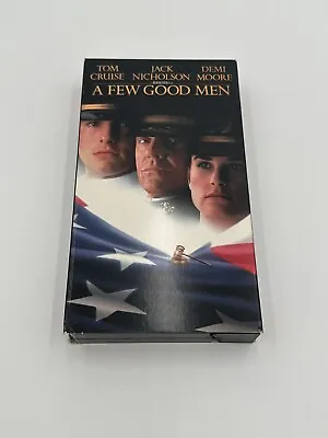A Few Good Men - Featuring Tom Cruise Jack Nicholson & Moore - VHS - Tested • $1.99