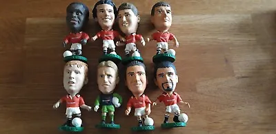 Corinthian Manchester United Squad X8 Figures With 6 Player Cards • £8