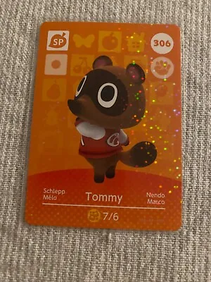 $1.90 • Buy 306 TOMMMY Animal Crossing Amiibo Card # 306 Authentic ACNH