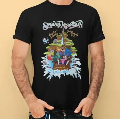 $15.99 • Buy Splash Mountain Vintage Shirt, Brer Bear, Brer Fox And Brer Rabbit T Shirt