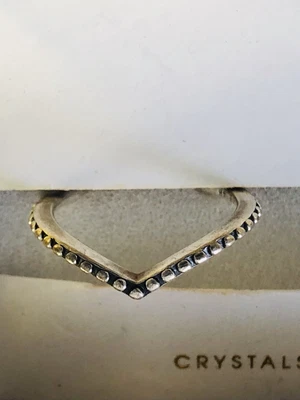 $20 • Buy Genuine Pandora ALE Sterling Silver 925 Wishbone Ring