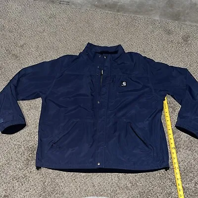 Carhartt Extremes Jacket Storm Defender Rain Waterproof Coat Work X J162 BLS BLU • $30