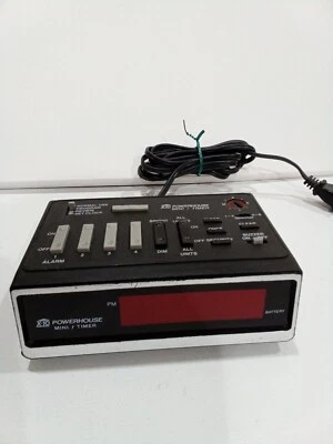$24.99 • Buy X10 Powerhouse MT522 Mini / Timer Alarm Clock Programmable Controller