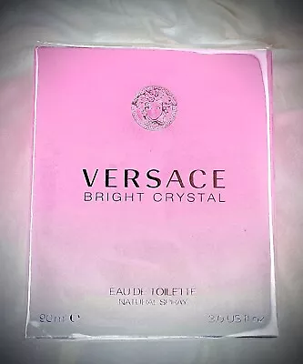 Authentic Versace Perfume Bright Crystal For Women 3 Oz Eau De Toilette Spray • $57.99