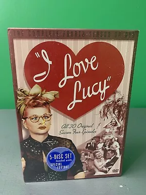 I LOVE LUCY: The Complete Fourth Season (DVD 2005) 5-Disc Set NEW/SEALED • $18