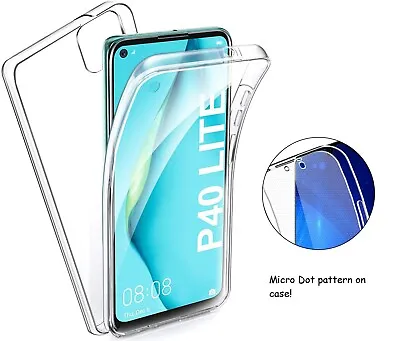 £3.89 • Buy Phone Case Cover✔ Clear Gel 2 Pieces Front+Back✔ Full Body All Round Protection