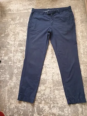 HACKETT LONDON MEN'S AMAZING NAVY TROUSERS Size: UK36R • £29.99