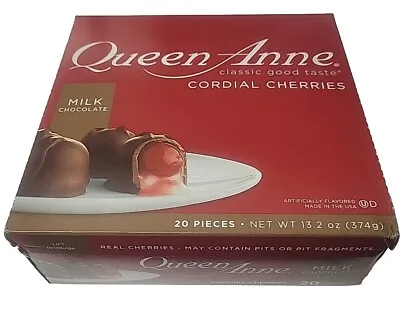 FREE S/H》🆕️ Queen Anne Milk Chocolate Cordial Cherries》20 Pcs》Exp 9/26/24 • $20.99