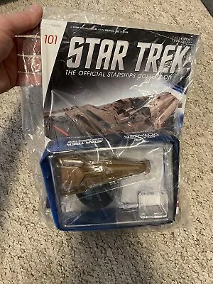 Eaglemoss Star Trek Starships Collection - 101 - Bajoran Freighter Model W/ Mag • £7