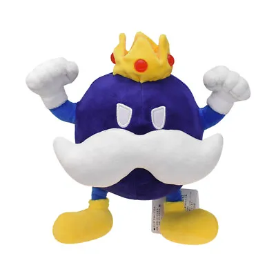 £8.99 • Buy 8" Super Mario Bros Plush Toys Soft Stuffed King Bob-omb Doll Kid Xmas Gift