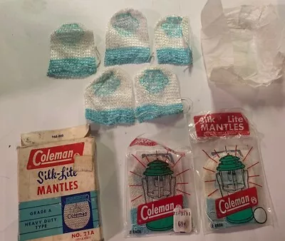 9 Vintage Never Used Coleman Silk Lite Mantles Lot • $16.50