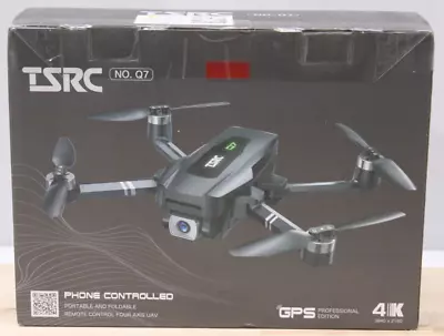 TSRC Q7 4K UHD Camera Foldable FPV RC Quadcopter With Brushless Motor • $79.99