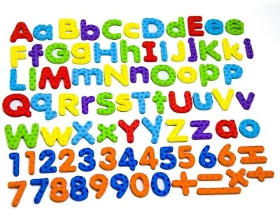 Magnetic Letters And Numbers For Classroom Educating Kids In Fun -Educational Al • $12.57