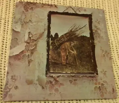 Led Zeppelin Led Zeppelin Iv (4) Vinyl Lp 1971 Original Australian Press Sd 7208 • $165