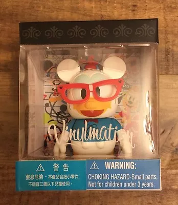 Disney Vinylmation Nerds Rock Donald Duck 3 Inch Retired Sealed • $24.99