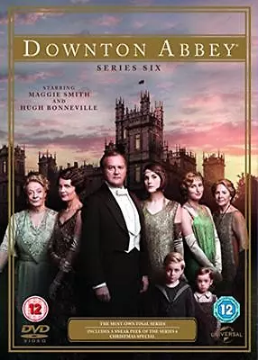 Downton Abbey: Series 6 DVD (2015) Maggie Smith Cert 12 3 Discs Amazing Value • £7.58