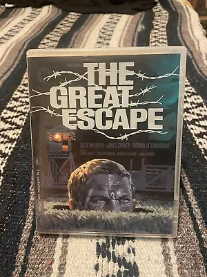 The Great Escape (Criterion Collection) (Blu-ray 1963) W/booklet • $15