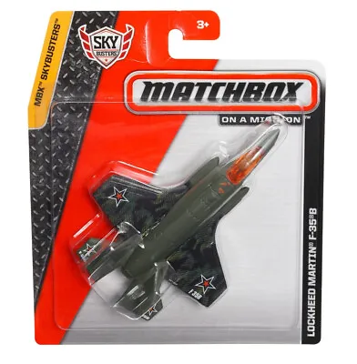 Matchbox Sky Busters: Lockheed Martin F-35 B  Military Airplane Mbx 2013 • $25