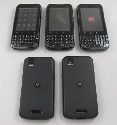 5 Motorola MB612 XPRT Sprint Cell Phone Lot Touch Screen GOOD • $69.95