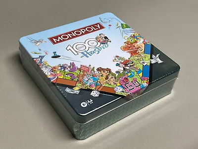 Monopoly HASBRO 100th Anniversary Edition • Collectible Tin NEW SEALED • $47.99