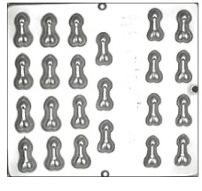 Mini Penis / Micro Penis  Bite Size  Chocolate Candy Mold 781 NEW • $6.99