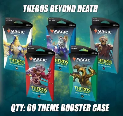 MTG Magic The Gathering Theros Beyond Death - Factory Sealed THEME Booster Case • $599.99