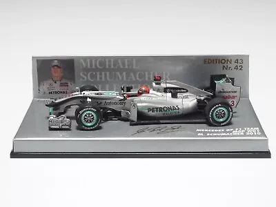 Minichamps 1:43 Mercedes Gp Mgp W01 M. Schumacher 2010 • $49.77