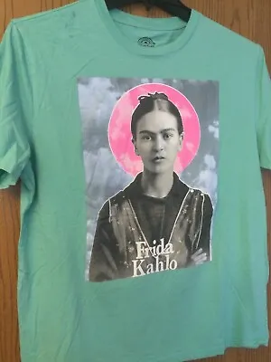 Frida Kahlo - 2020 Aqua Shirt - L.   • $30